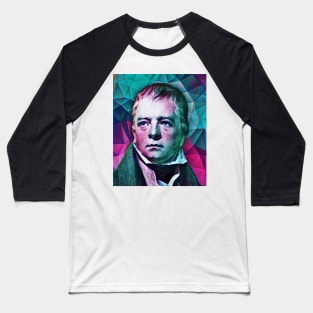 Walter Scott Portrait | Walter Scott Artwork 8 Baseball T-Shirt